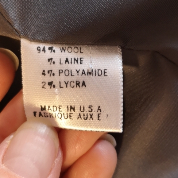 Grey wool blazer - Picture 6 of 8